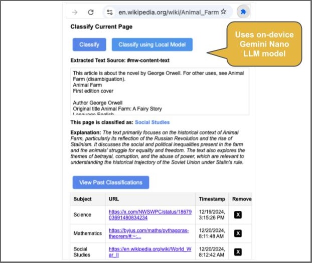 LLM Chrome Extension