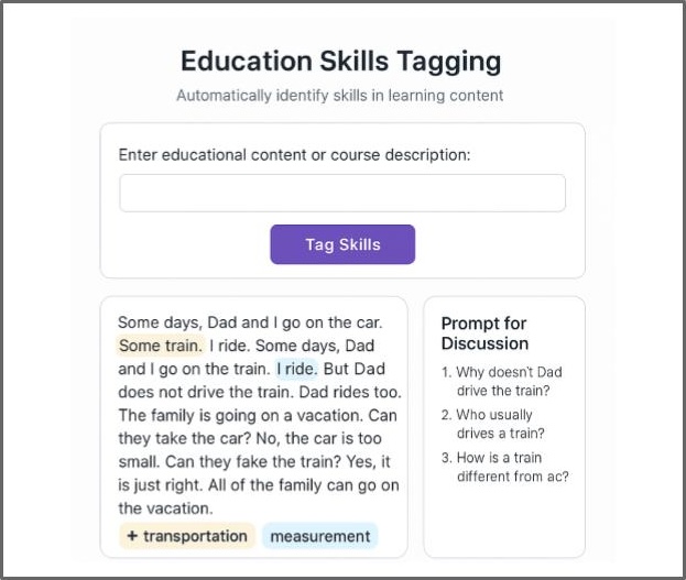 Educational Skills Tagging